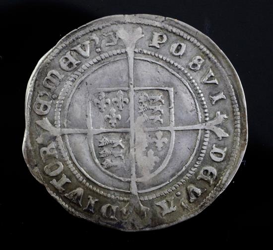 An Edward VI silver shilling, circa 1552,